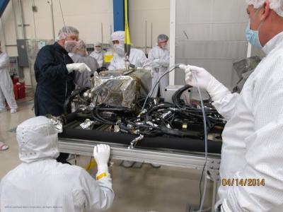EXIS Instrument is Installed