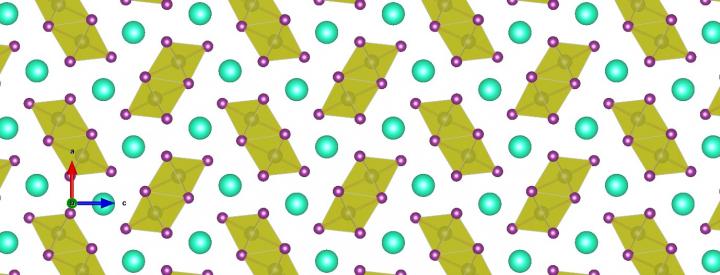 Yellow Perovskite Crystals