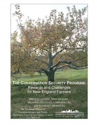 Conservation Security Program Report