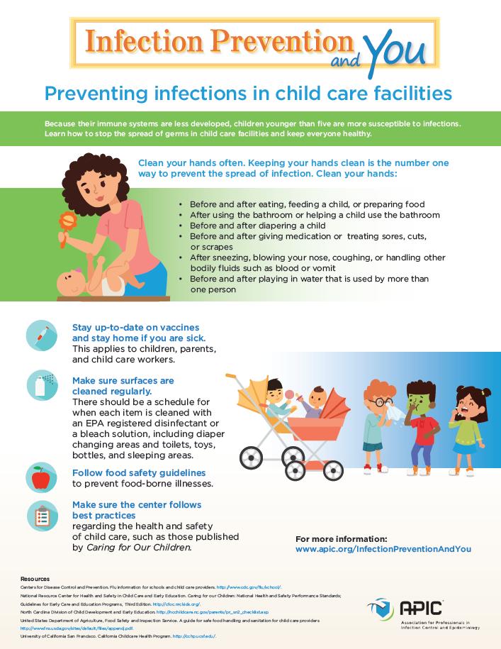 Preventing Infections in Child Care Facilities