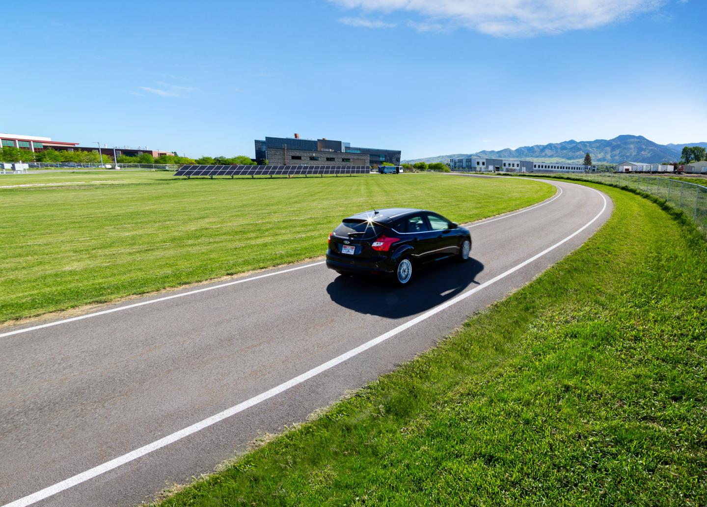 Electric Vehicle and Roadway Research Facility and Test Track