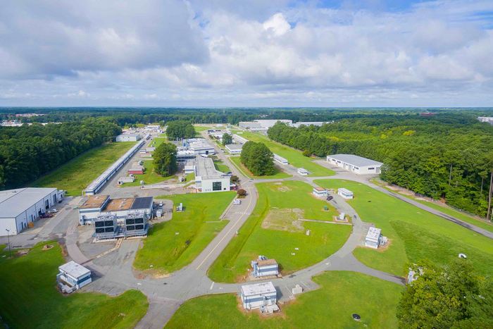 CEBAF Accelerator site aerial