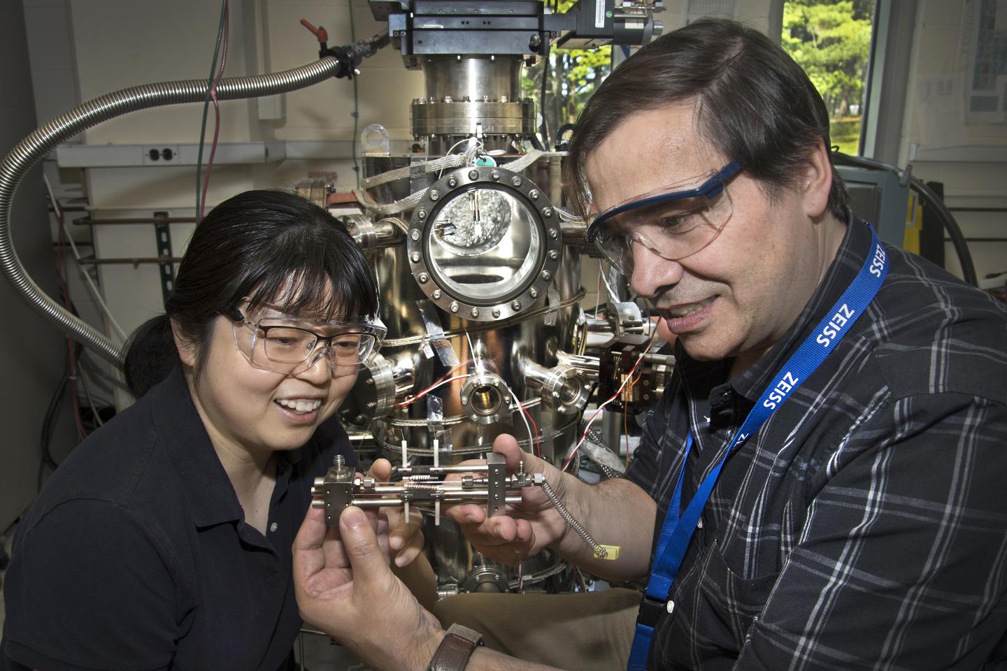 Ping Liu and José Rodriguez,  DOE/Brookhaven National Laboratory 