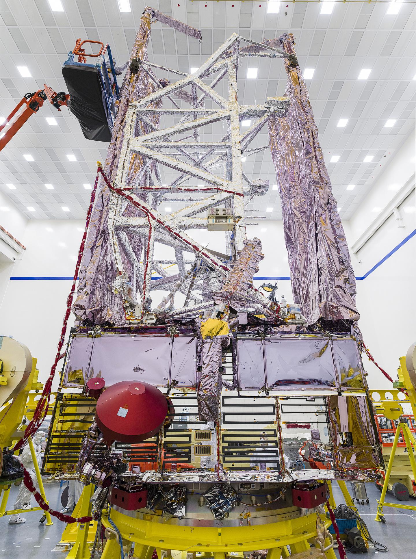 NASA's Webb Sunshield Undergoes Rocket Fitting, More Testing