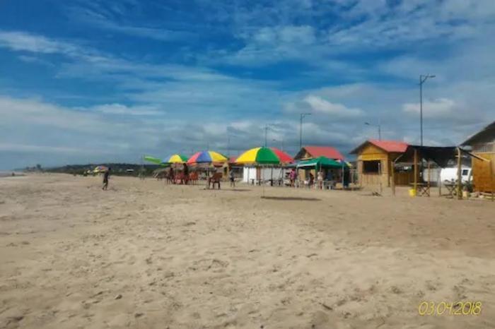 Tourist Boardwalk in Libertador Bolivar, Santa Elena, Ecuador