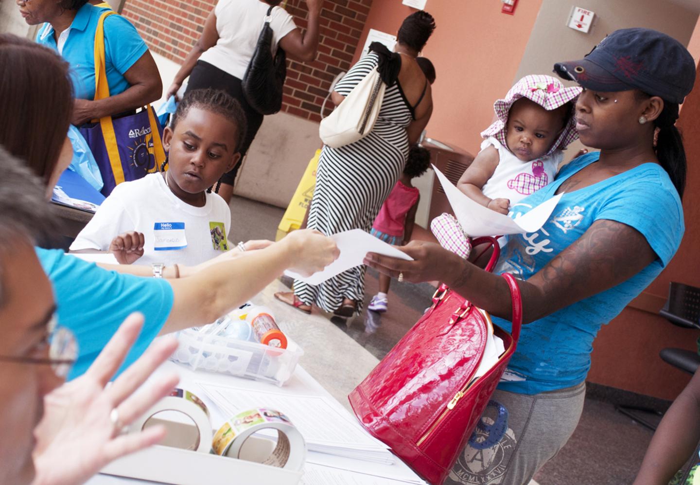 Children's Hospital University of Illinois' Back to School Health Fair