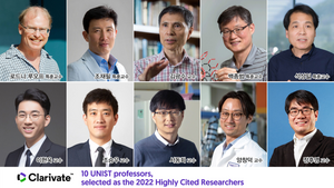 UNIST researchers who have been awarded HCR 2022 designations