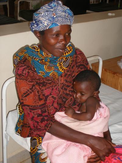 The First Child Enrolled in the Deyhdration Scales Study in Rwanda