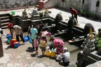 Water Spout in Kathmandu, Nepal (1 of 2)
