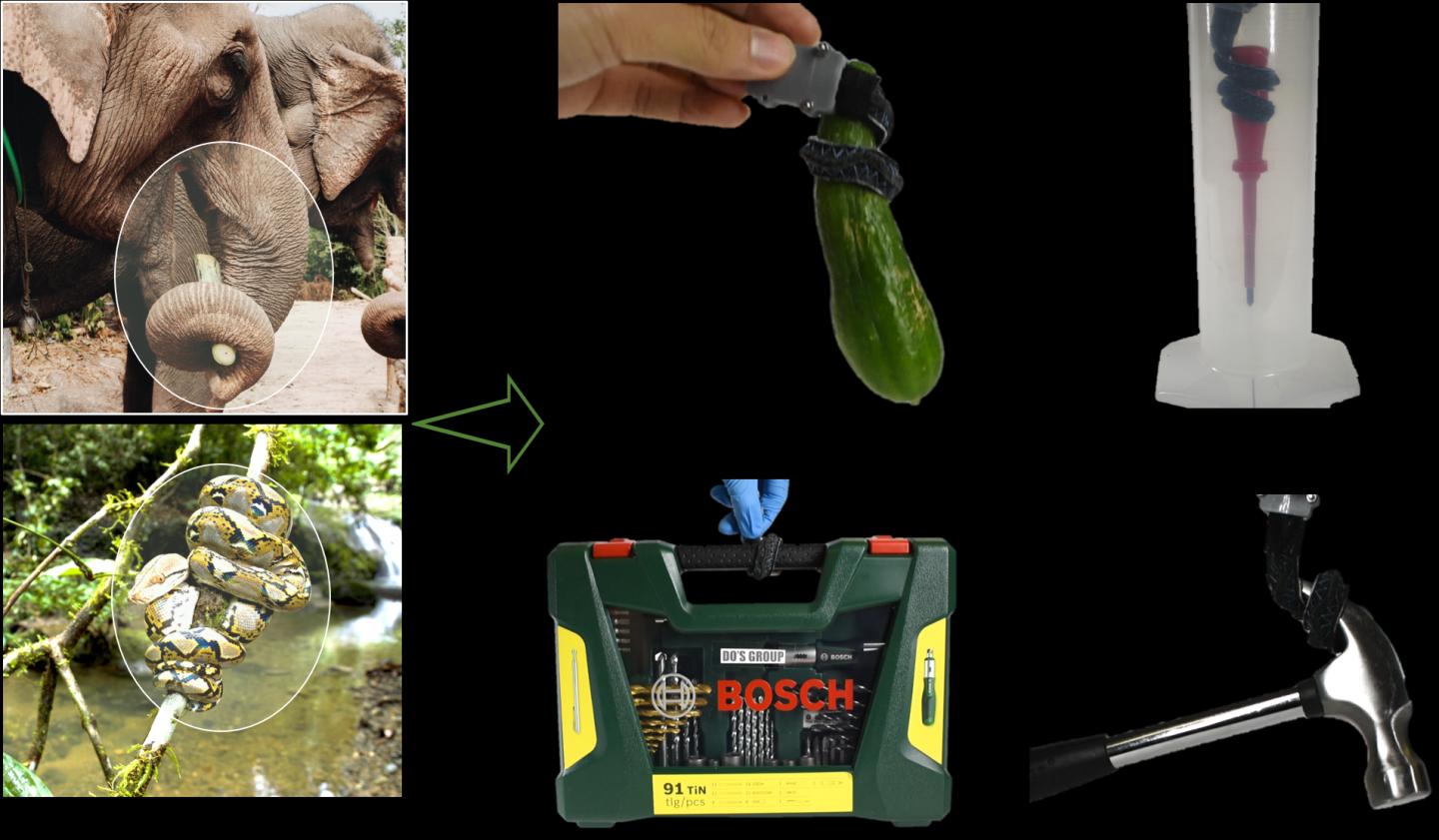 Nature-inspired new soft fabric robotic gripper