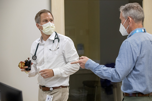 Ronald Teufel, M.D. (left) and Andrew Atz, M.D. (right)