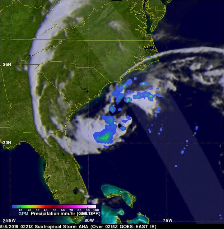 GPM Image of Ana