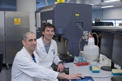 Dr. Seth Masters and Dr. Motti Gerlic, Walter and Eliza Hall Institute (1 of 2)