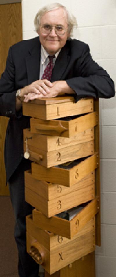 Carl Brett and Cabinet Designed by Wesley Brett