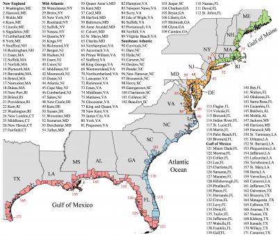 County-By-County Analysis of Flood Risk