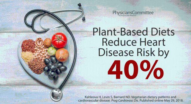 Plant-Based Diets Reduce Heart Disease Risk