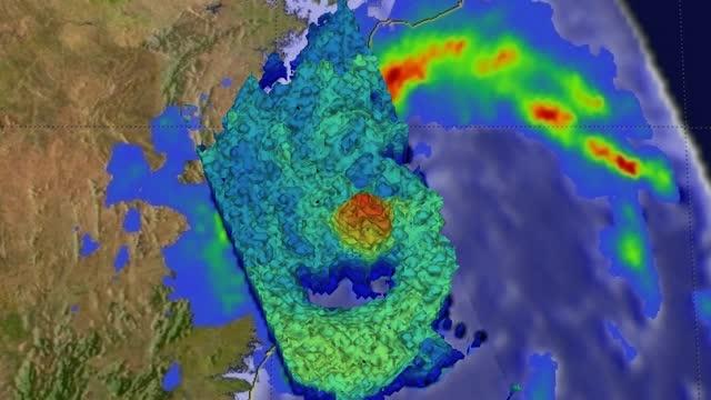 GPM Video Flyby of Rainfall Rates Over Sri Lanka