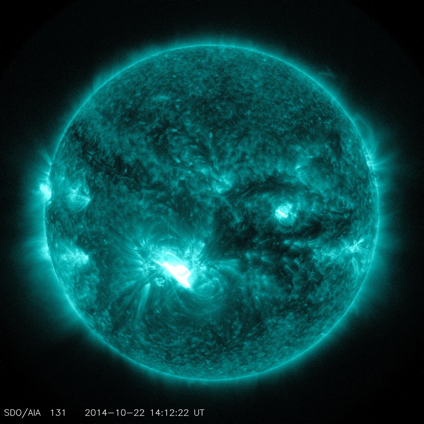 NASA Sees Third Substantial Solar Flare in 2 Days