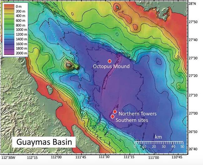 Guaymas Basin Sampling Sites