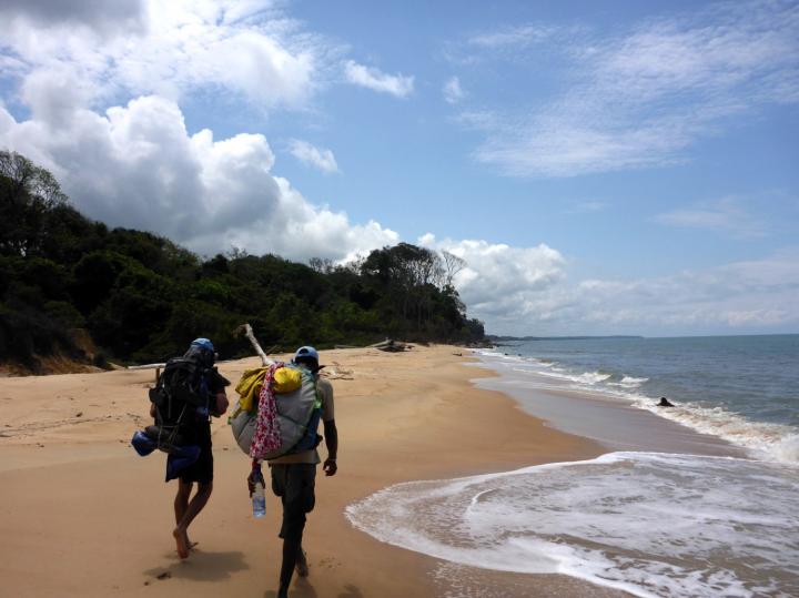 Kristian Metcalfe and Pierre Didier Agamboue