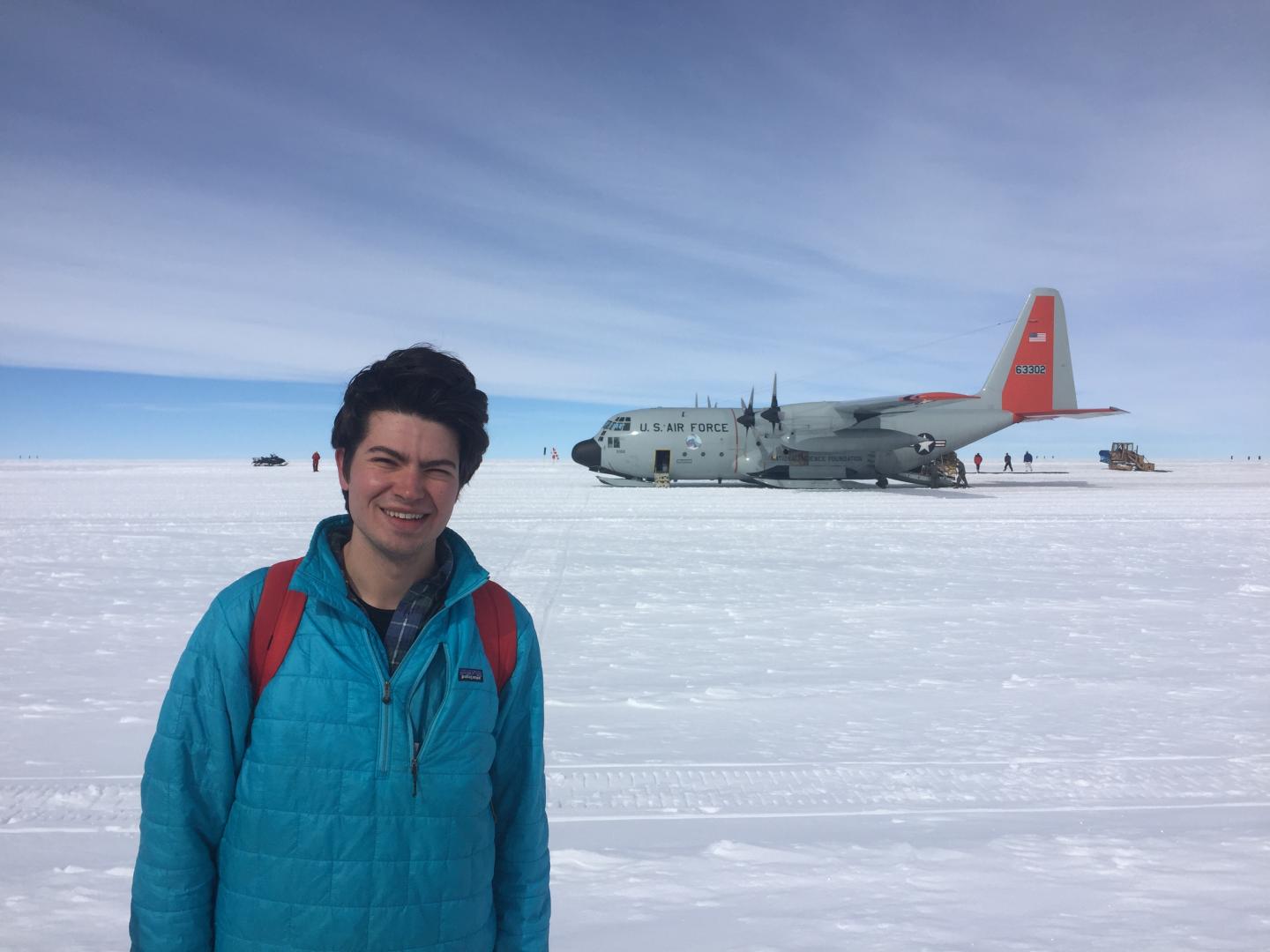 Benjamin Keisling in Greenland