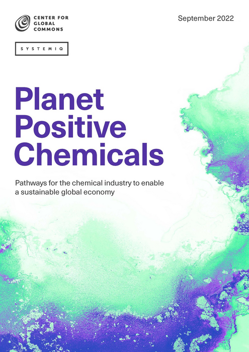 "Planet Positive Chemicals" report front cover
