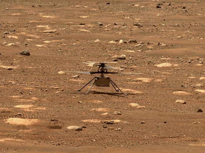 Ingenuity Helicopter on Mars