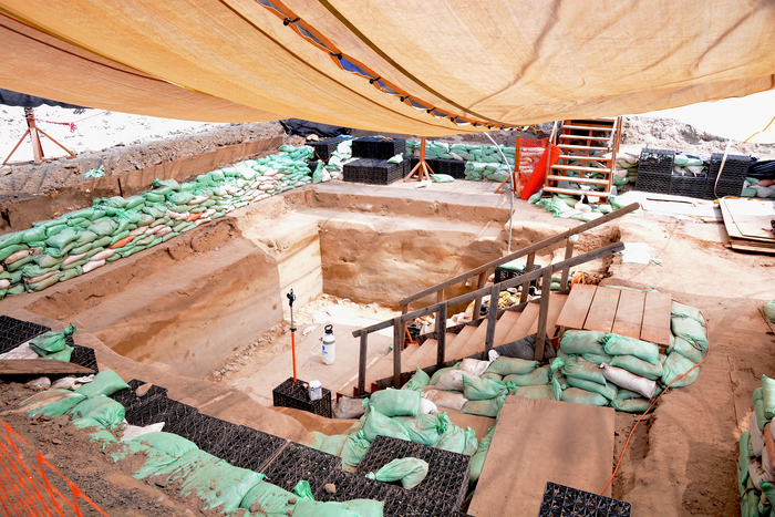 Overview of excavations