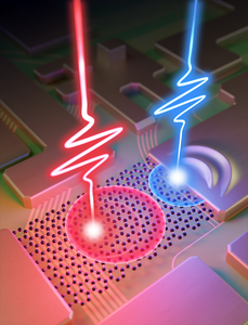 Real and virtual charge carriers used to create ultrafast logic gates