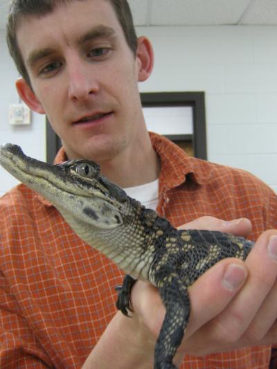 T.J. Uriona and a Gator