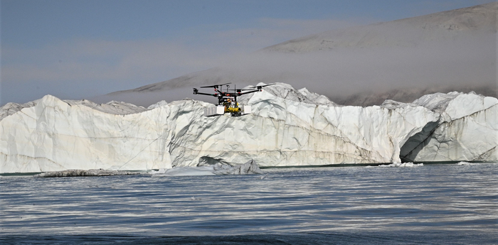 PBC_Drone and probe at glacier