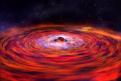 Hot Gas Whipping Around a Neutron Star
