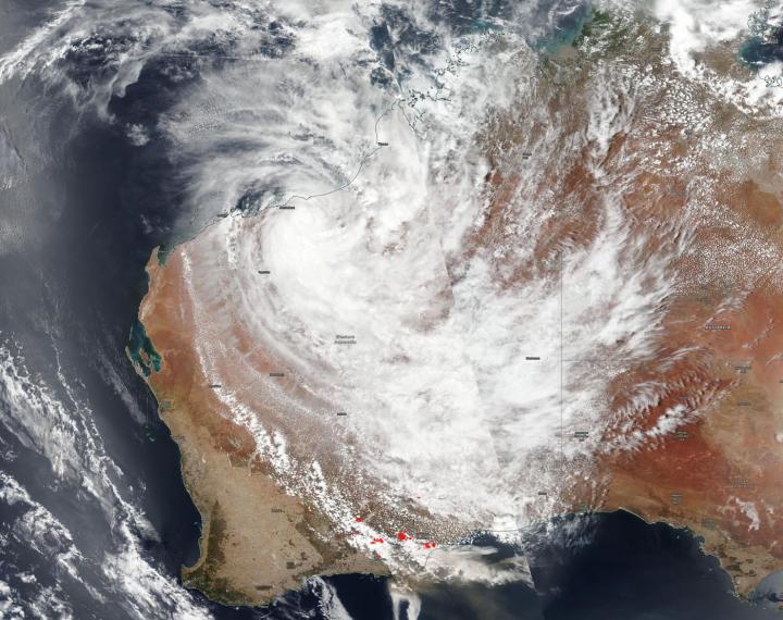 Suomi NPP image of Blake