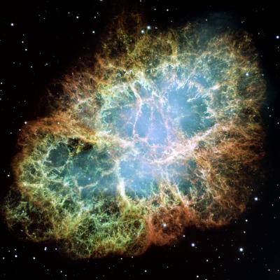 Flares in Crab Nebula