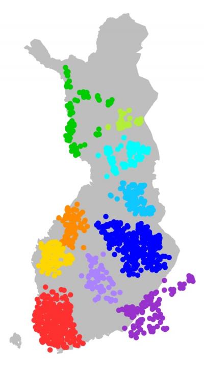 World War II and urbanization leave their mark on Finnish genetics
