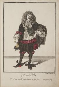 Habit Noir print from Samuel Pepys' collection