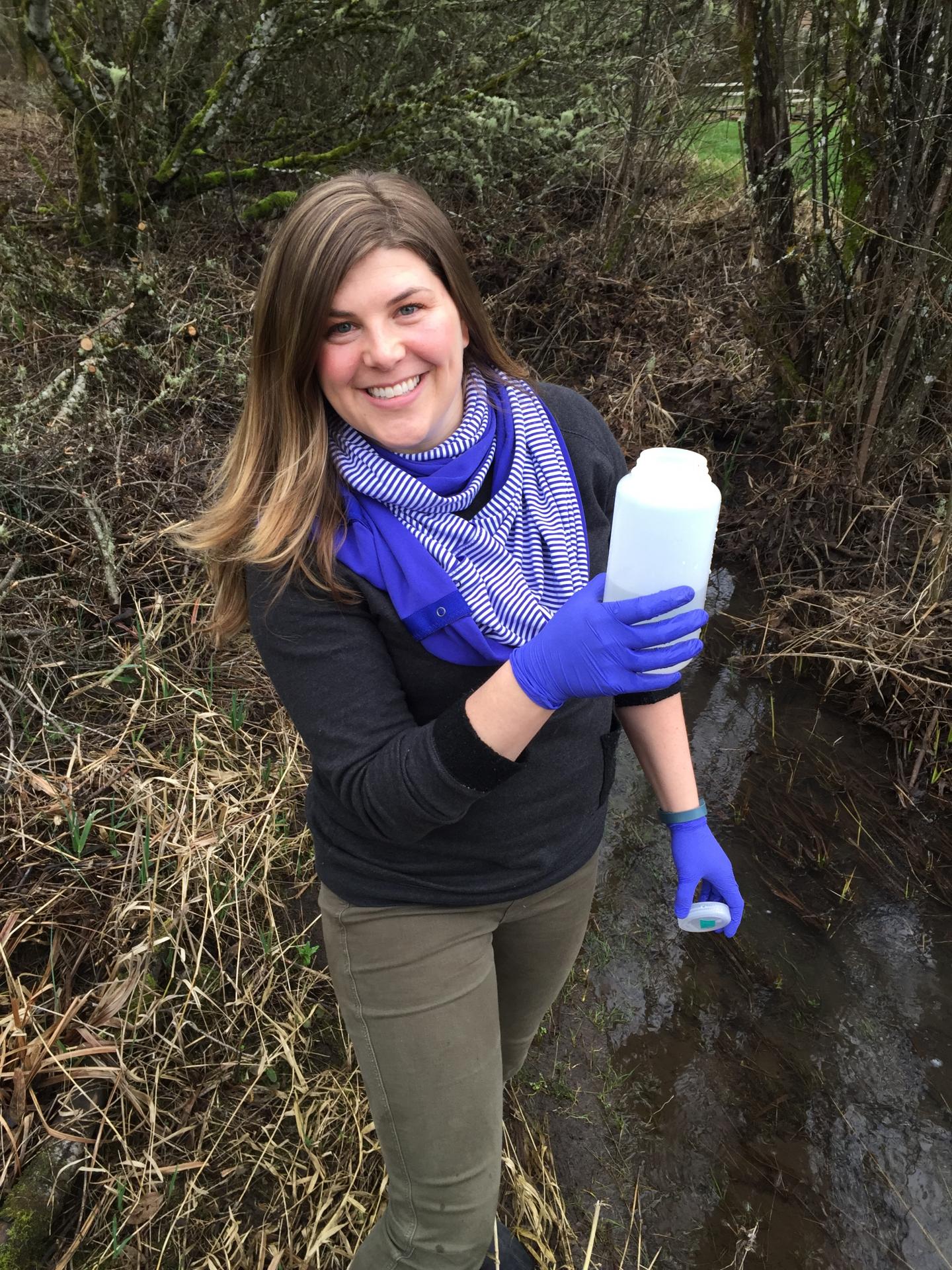 Researcher Brooke Penaluna