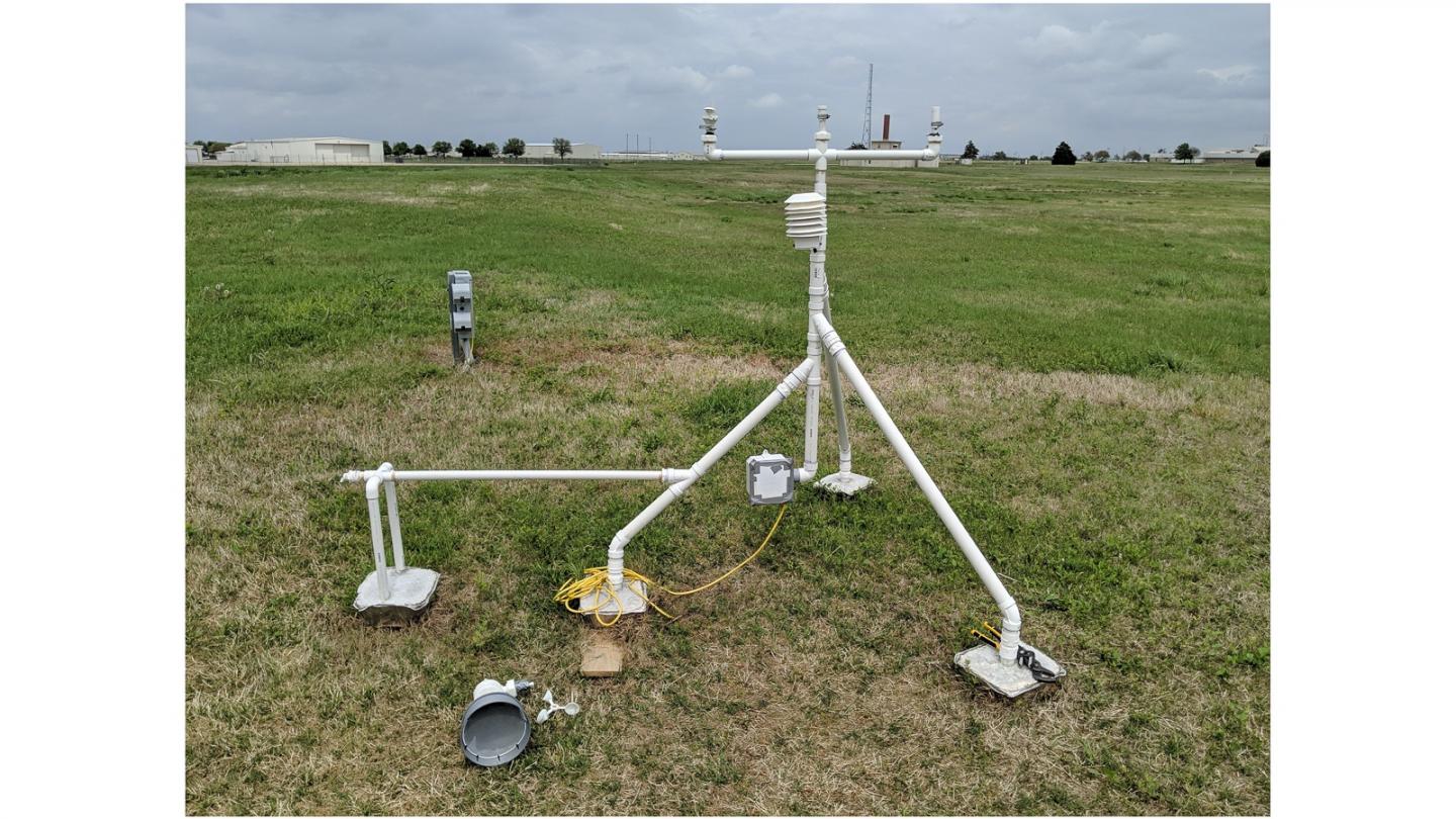 3D-printed weather station