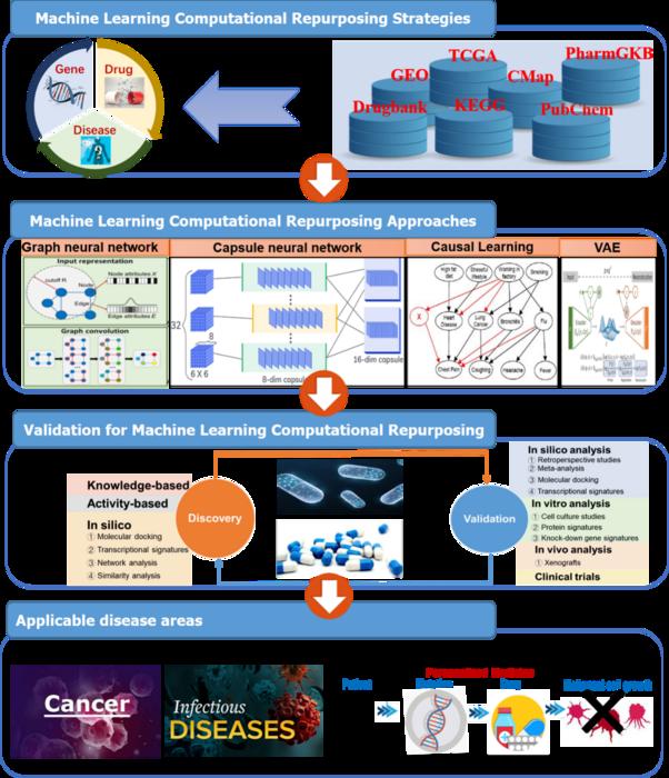 Machine Learning Applications in Drug Repurposing