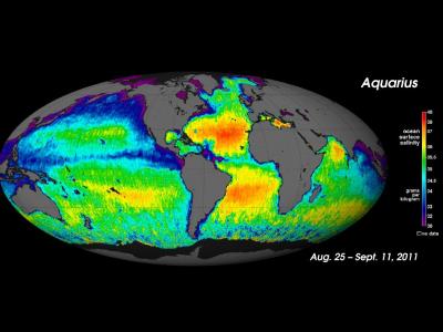 NASA's Aquarius Instrument Has Been Measuring Changes in Salinity