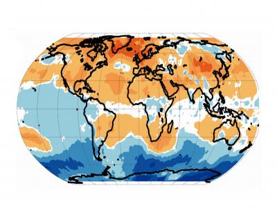 Midlatitude Warming Seen in Satellite Data