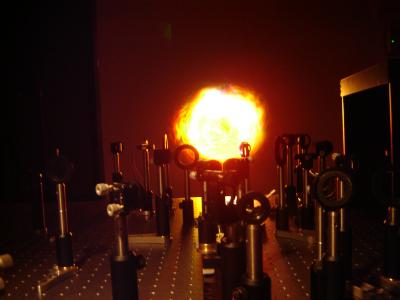 Nonlinear Optics and Light Diffusion Setup at EPFL