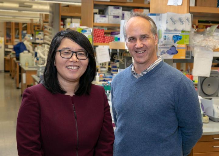 Xinshu (Grace) Xiao and Dr. Daniel Geschwind, University of California - Los Angeles