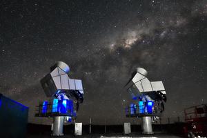 CLASS site at night