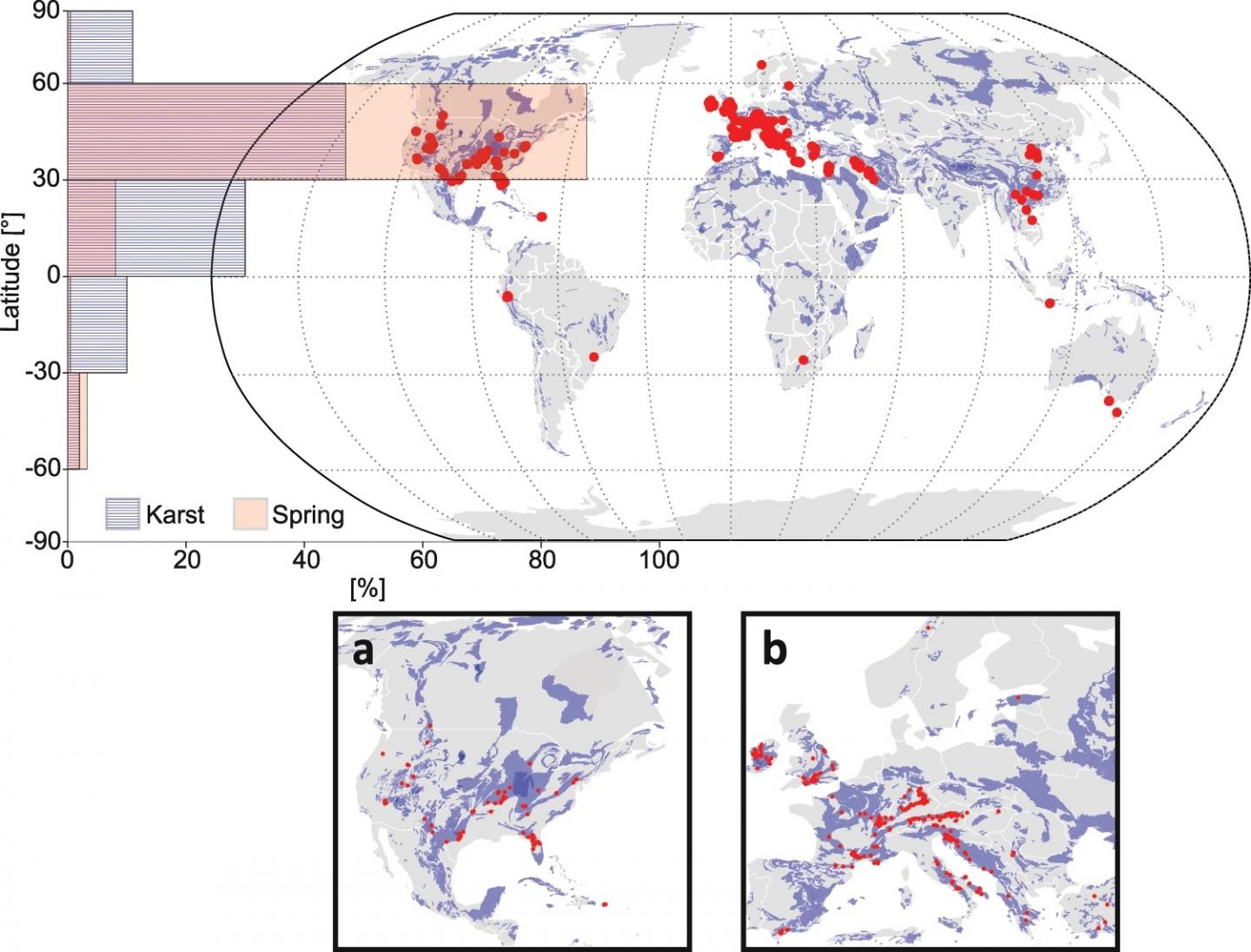 Global Database for Karst Spring Discharges