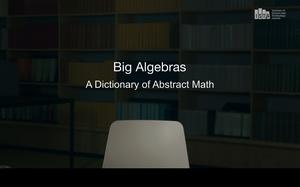 ISTA Professor Tamás Hausel talks about ‘big algebras’, a ‘dictionary’ of abstract math.