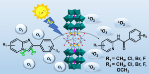 Visible-light-promoted POMs photocatalysts