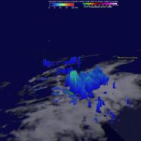 GPM 3-D Image of 90L