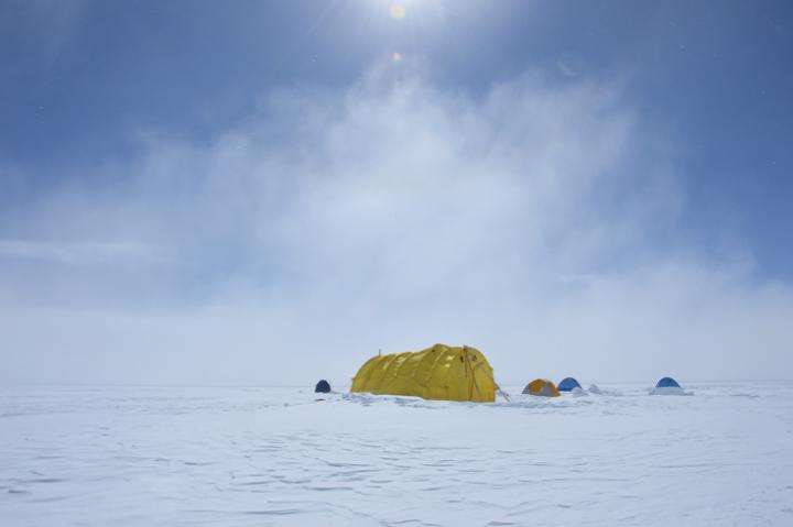 The Camp At Southeastern Greenland Dome