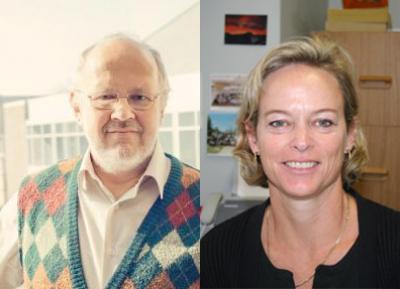 Dr. C. Victor Jongeneel, University of Illinois, and Nicola Mulder, University of Cape Town